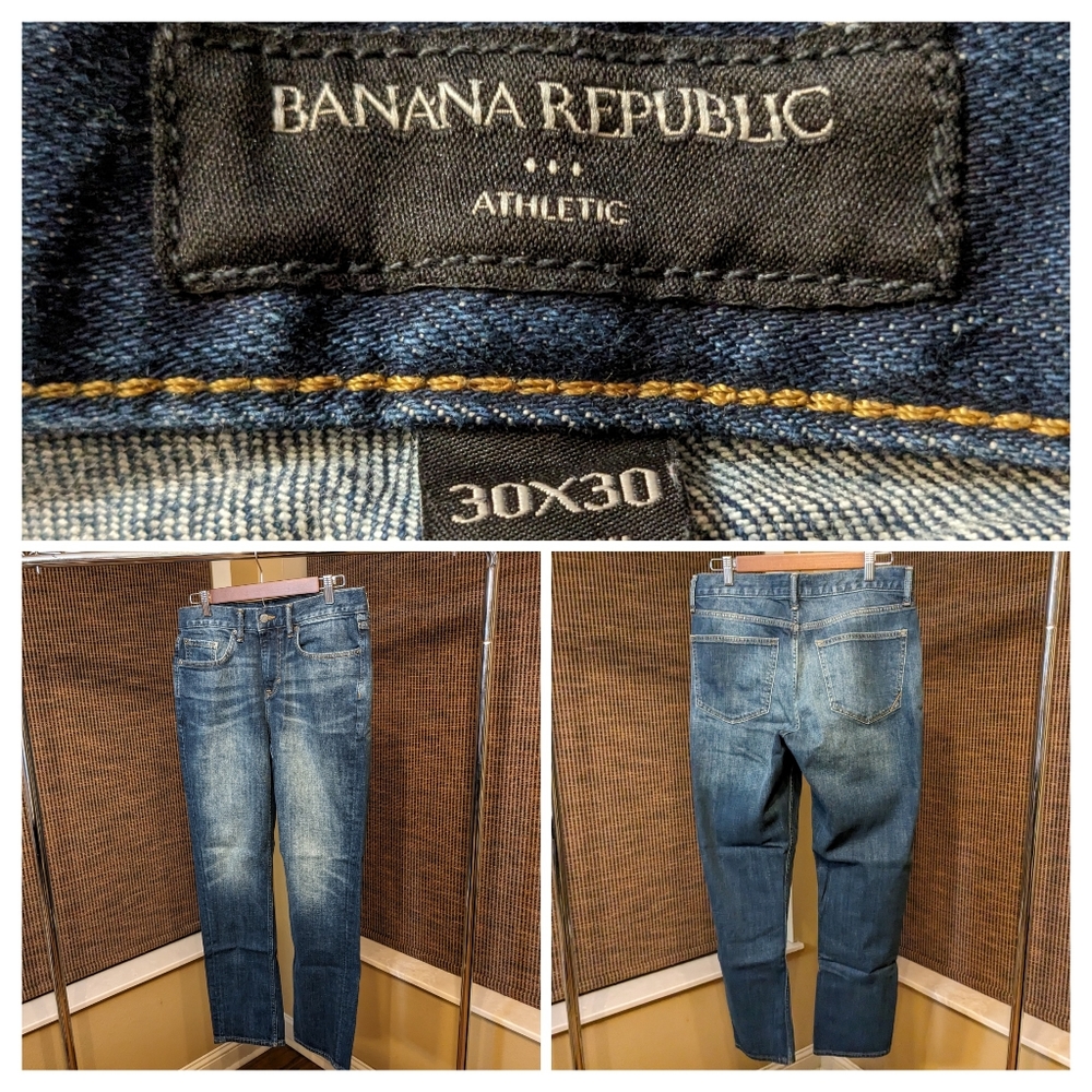 Banana Republic Athletic Fit Jeans 30x30